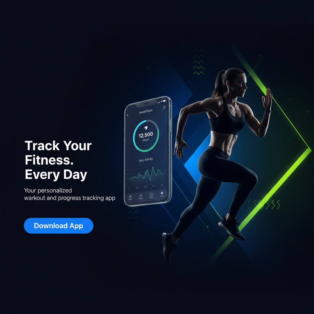 Fitness App Ad